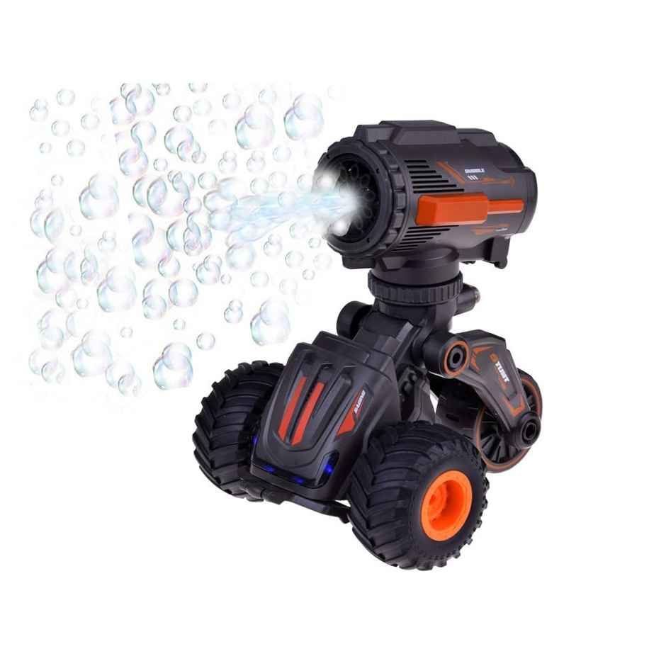 Toyshine Rc 3-Wheeled Stunt Bubble Car | With Light and Music For Kids - Assorted