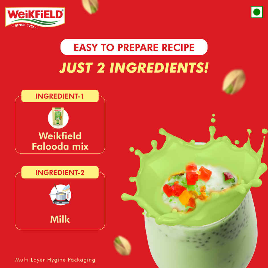 Weikfield Falooda Mix Kesar Pista Flavour