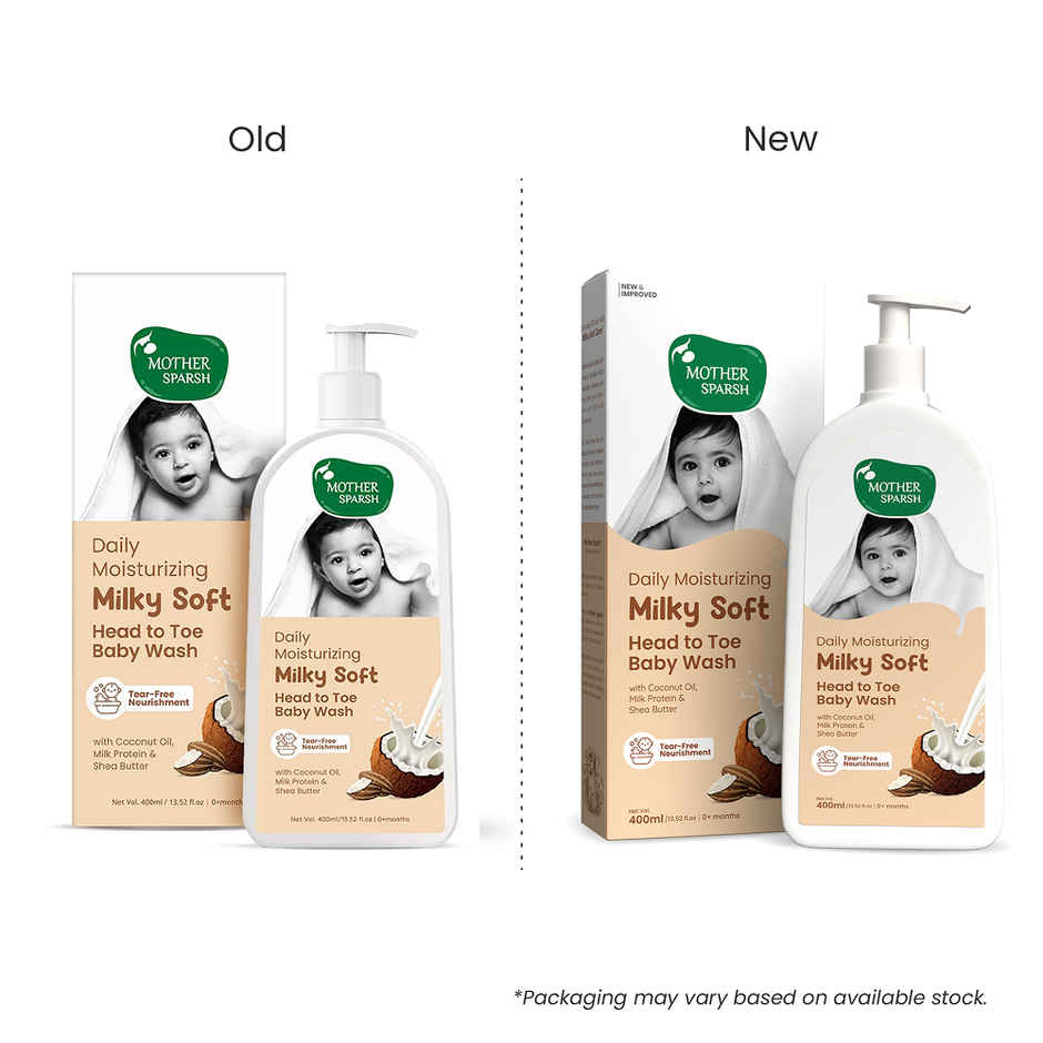 Mother Sparsh Milky Soft Head to Toe Baby Wash