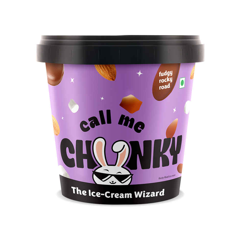 Call Me Chunky Fudgy Rocky Road Ice Cream Tub