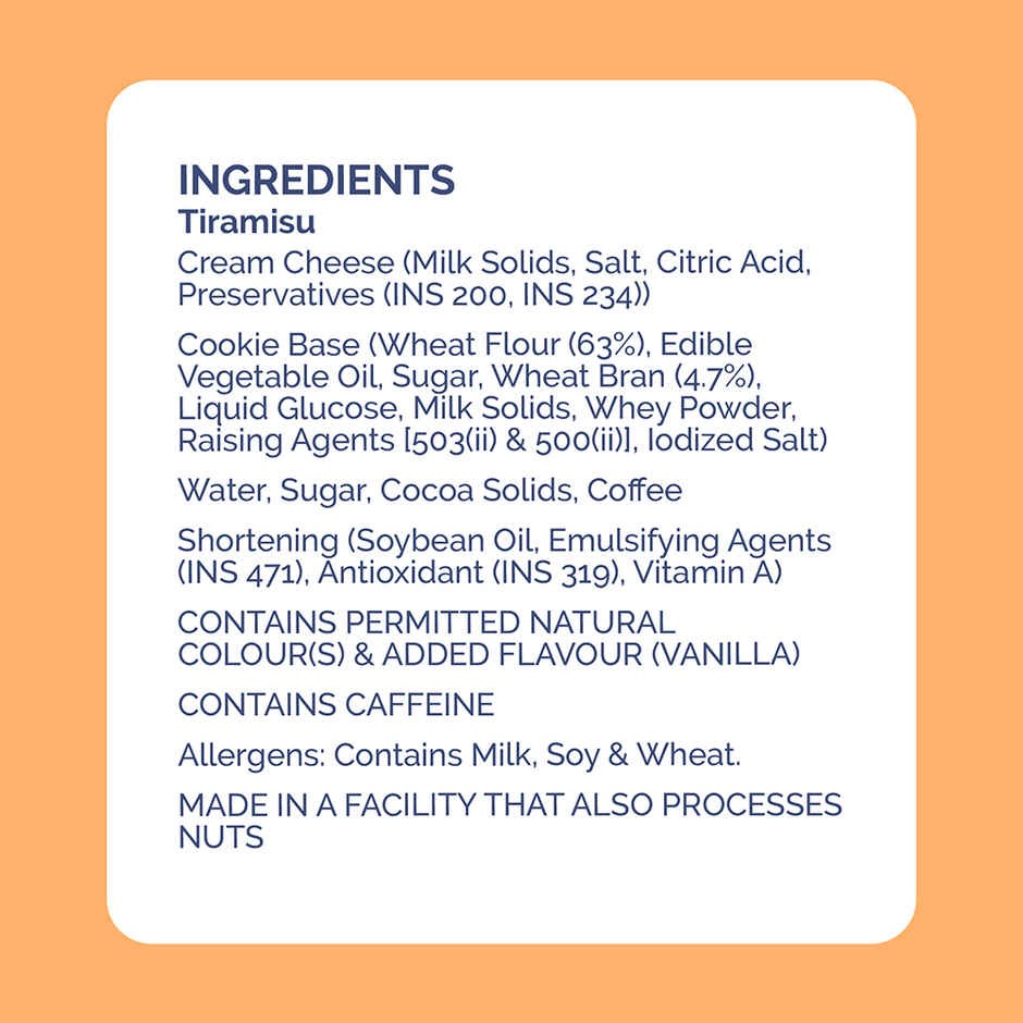 Get-A-Way Tiramisu Jar | Chilled Sweet Treat Jar