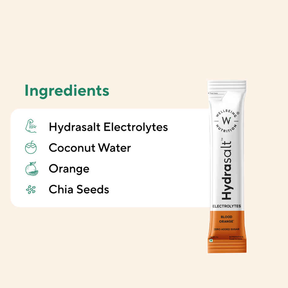 Blood Orange Hydrasalt Cooler - Wellbeing