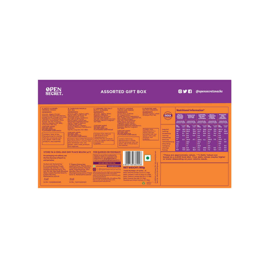 Open Secret Dry Fruit Gift Box | Healthy & Nutritious