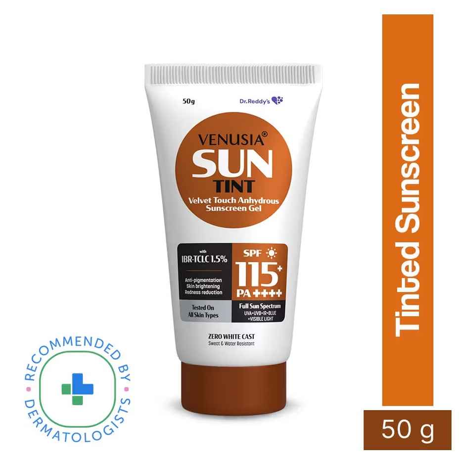 Venusia Tinted Sunscreen |Full Spectrum Protection | UVA-B | Blue Light Protect | Anti-Oxidant