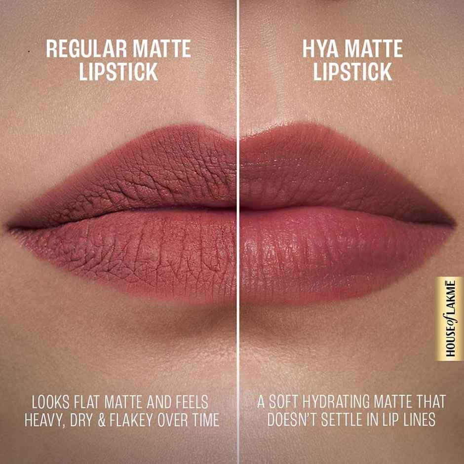 Lakme 9to5 Hya Matte Lipstick | Vacation Nude