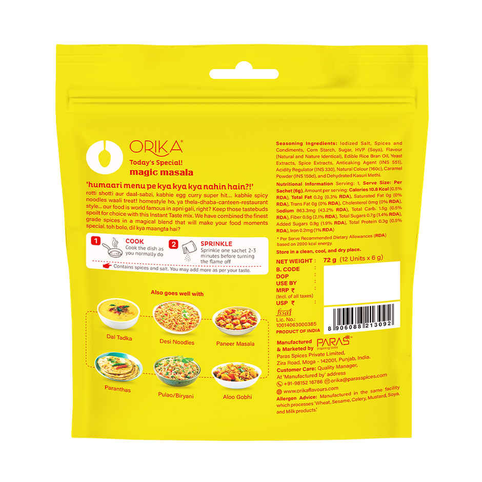 Orika Magic Masala