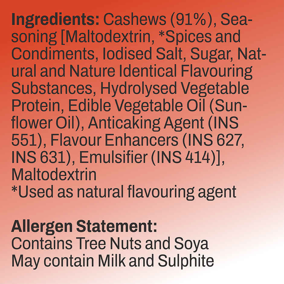 Too Yumm! Peri Peri Cashews