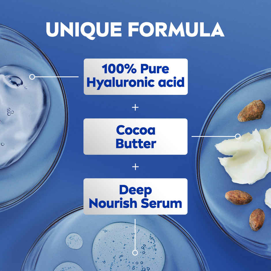 NIVEA Cocoa Nourish Body Lotion|Deep Moisture Serum|Non Greasy|Moisturiser For Very Dry Skin