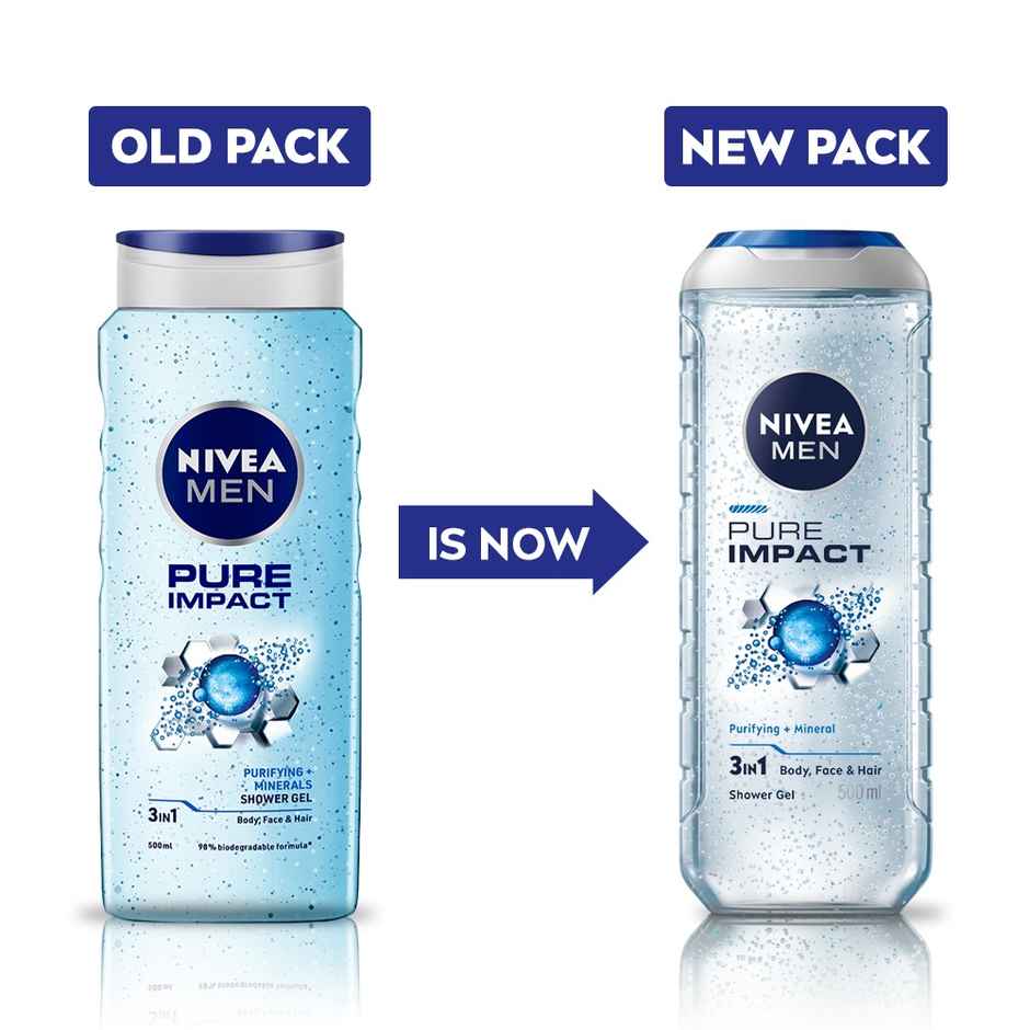 Nivea Men Pure Impact Shower Gel