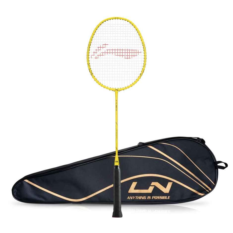 Li-Ning G-Tek Gx Graphite Strung Badminton Racquet With Free Racket Cover