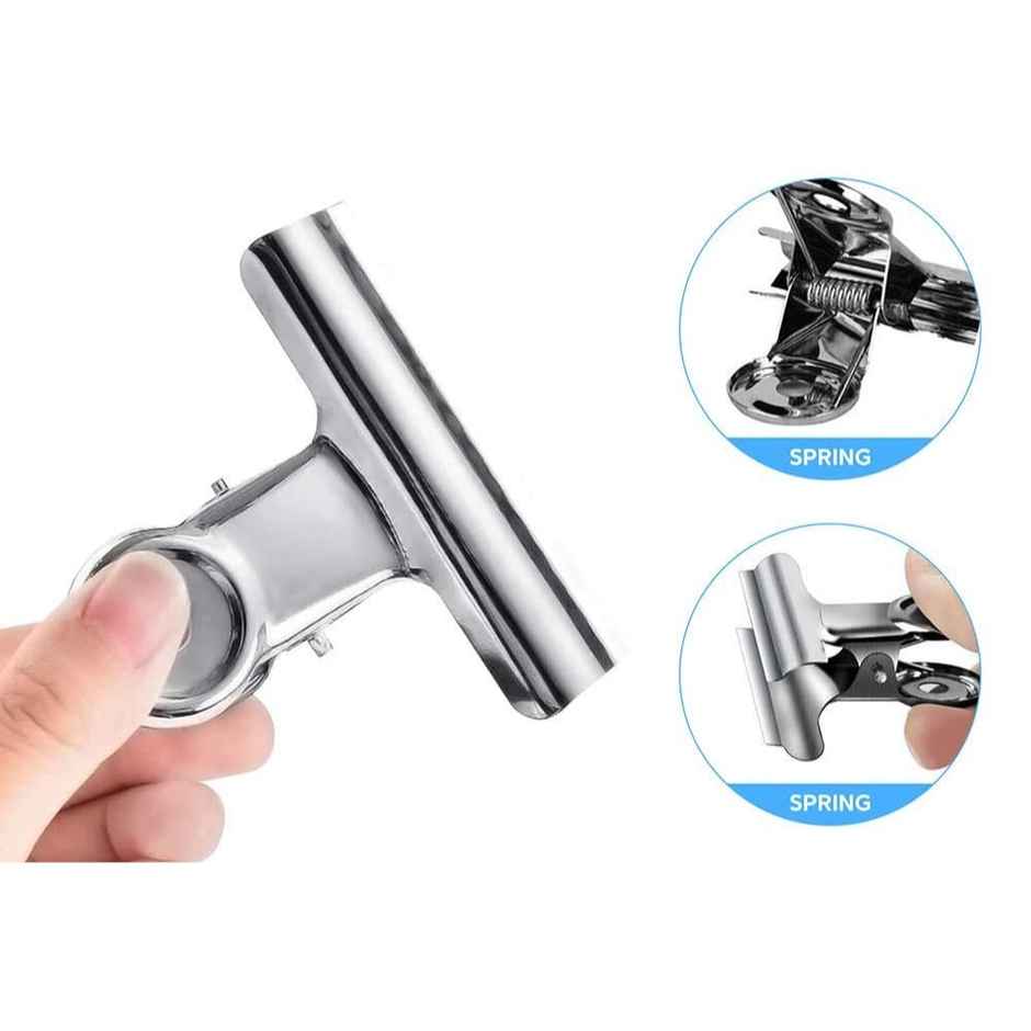 Nuovi Bulldog Clip | Silver - 50 mm