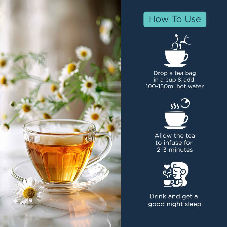 Open Secret Herbal Sleep Tea 25 bags - Chamomile Ashwagandha Moringa for Stress Relief weight loss