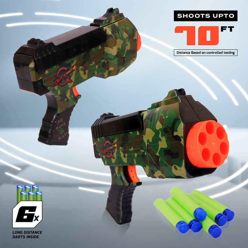 Toymaxx Camo Dart Blaster