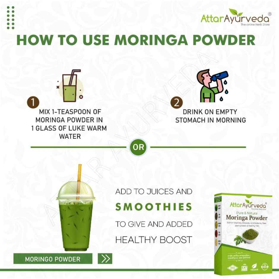 Attar Ayurveda Moringa Powder