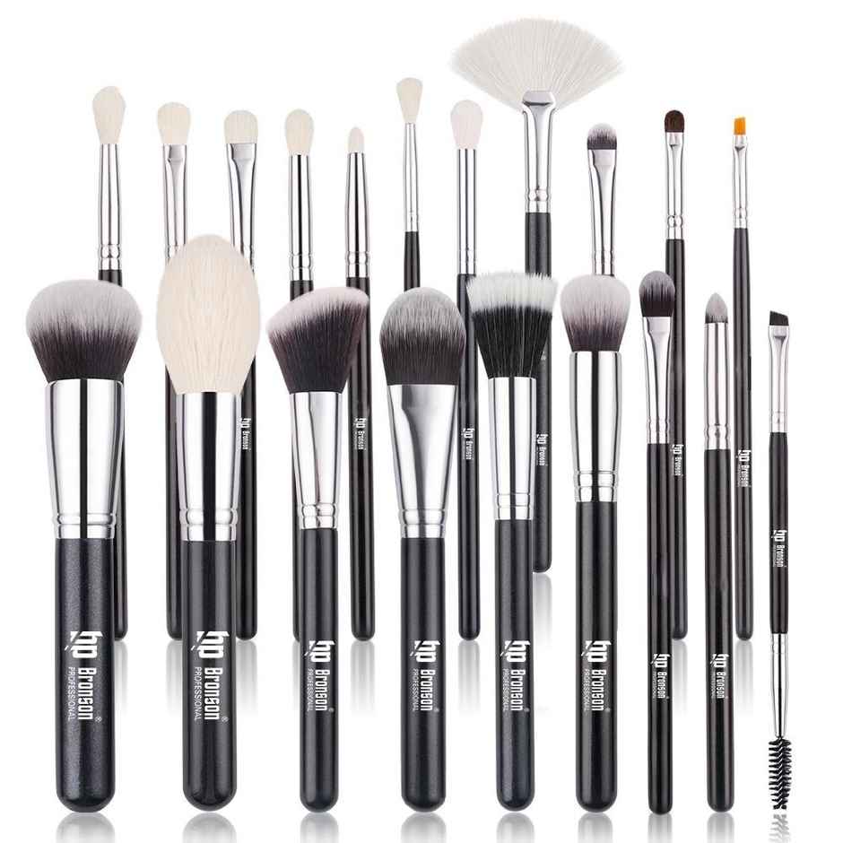 Bronson Professional Begineer Face & Eye Makeup Brush Kit