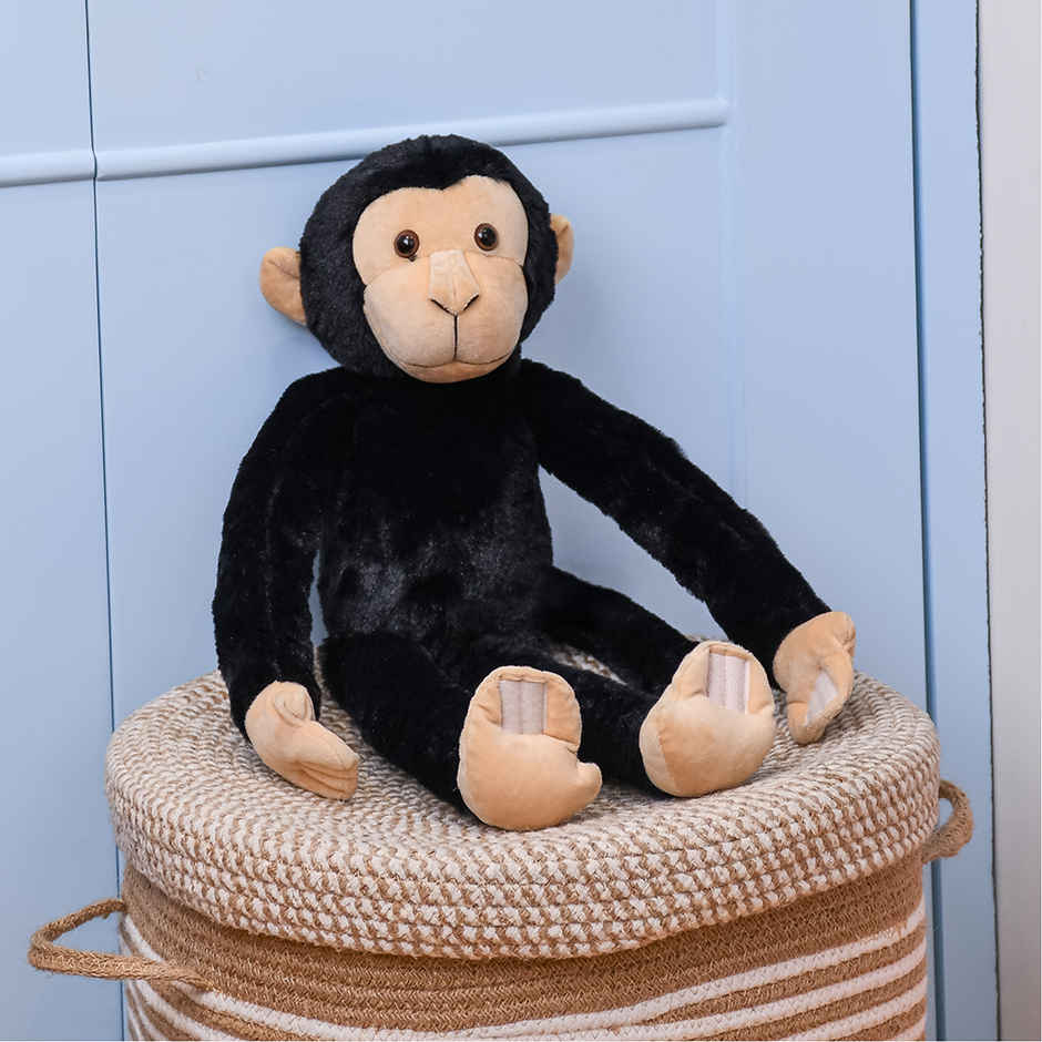 Mirada Black Hanging Monkey Soft Toy�- 52Cm