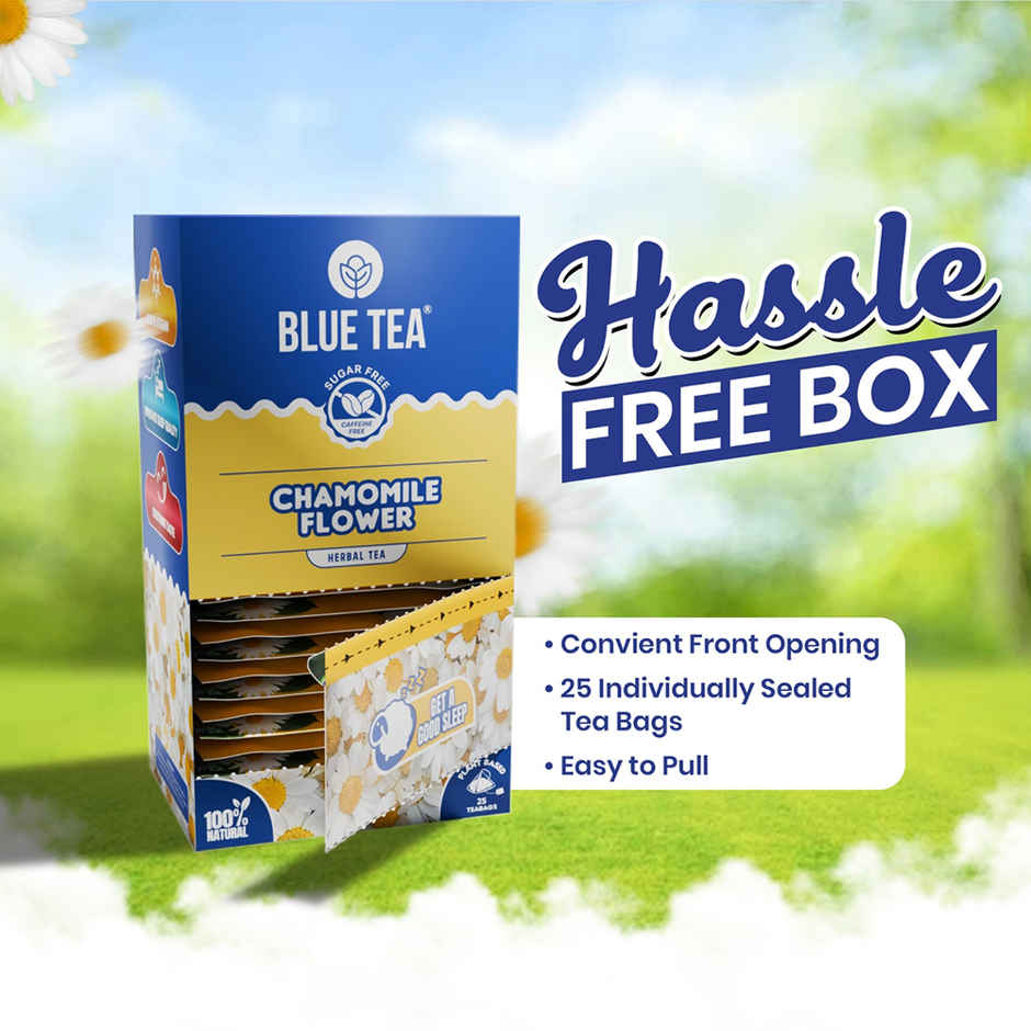 Blue Tea Chamomile Flower Herbal Tea