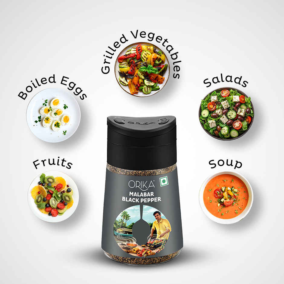 Orika Malabar Black Pepper | Kalli Mirch Powder