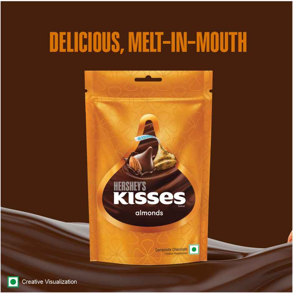 Hershey's Kisses Almonds Chocolate Pack