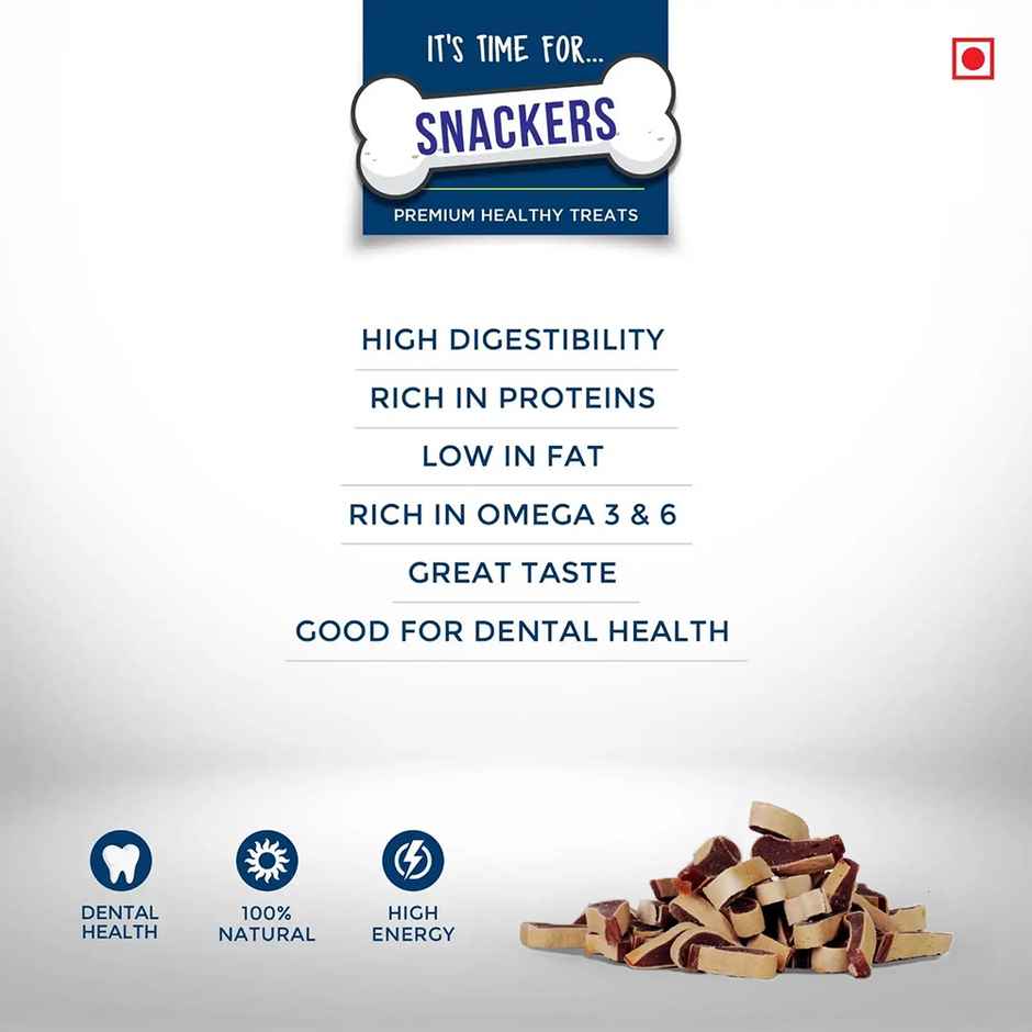 Snackers Chicken And Cod Sushi Roll Dog Treat