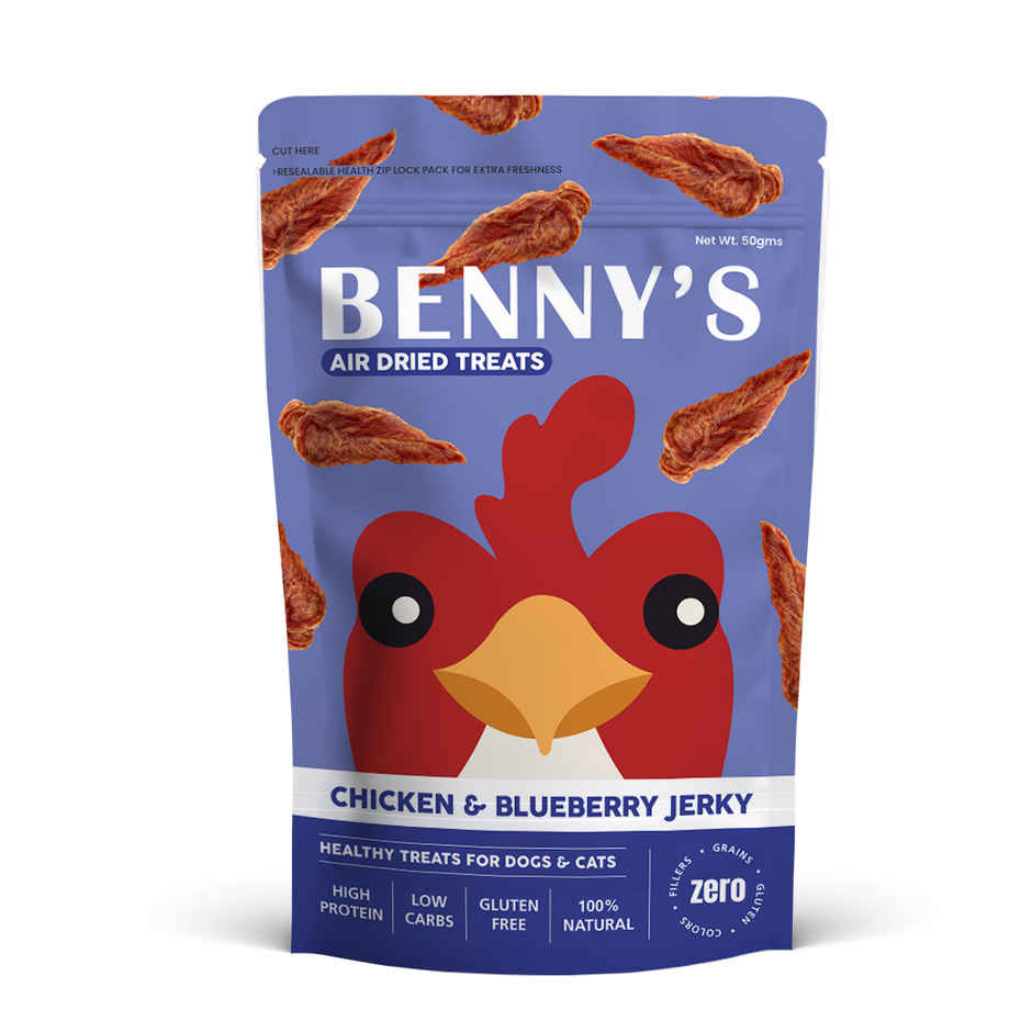 Benny's Bowl Chicken & Blueberry Jerky
