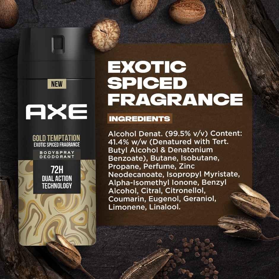Axe Gold Temptation Deedorant Bodyspray