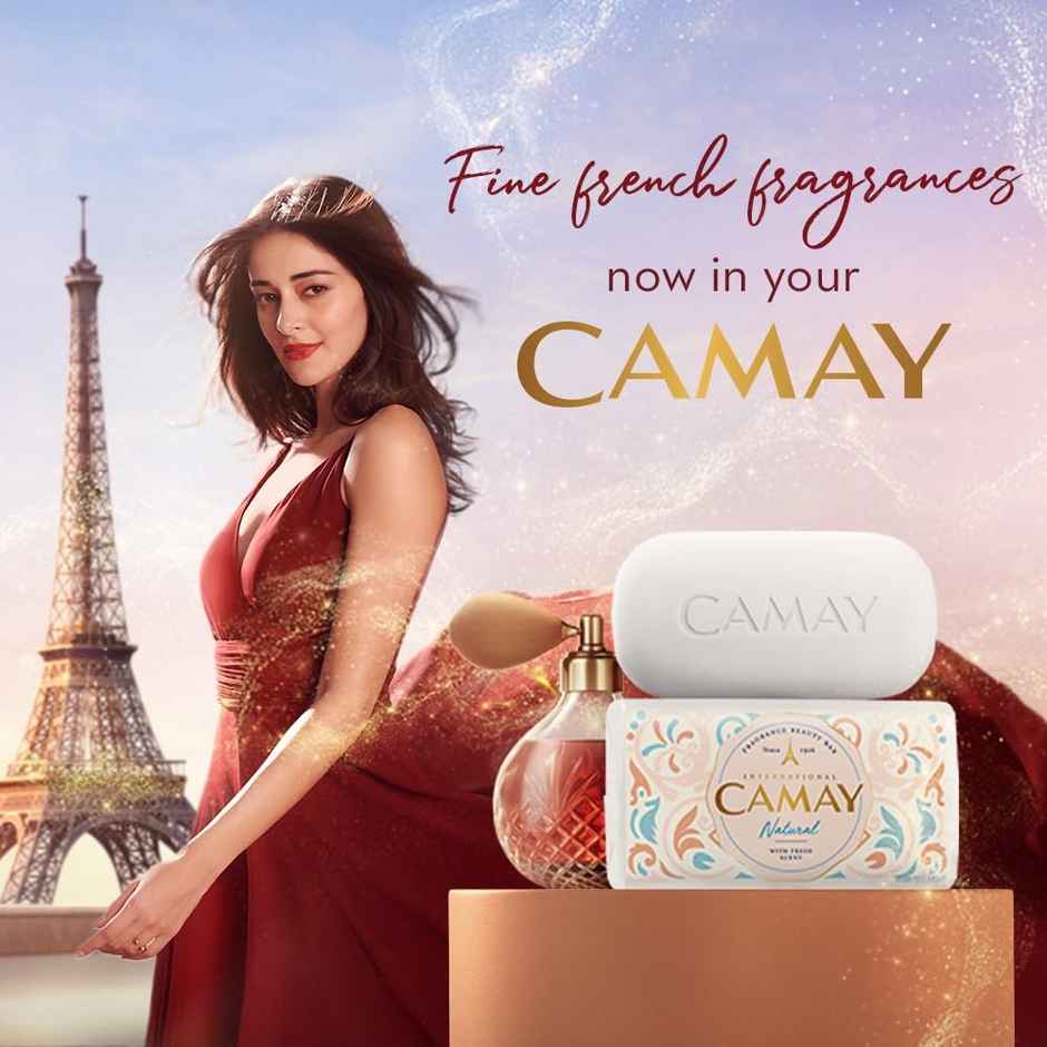 Camay Natural International Soap | with Cedarwood & Bergamot | Buy 2 Get 1 free
