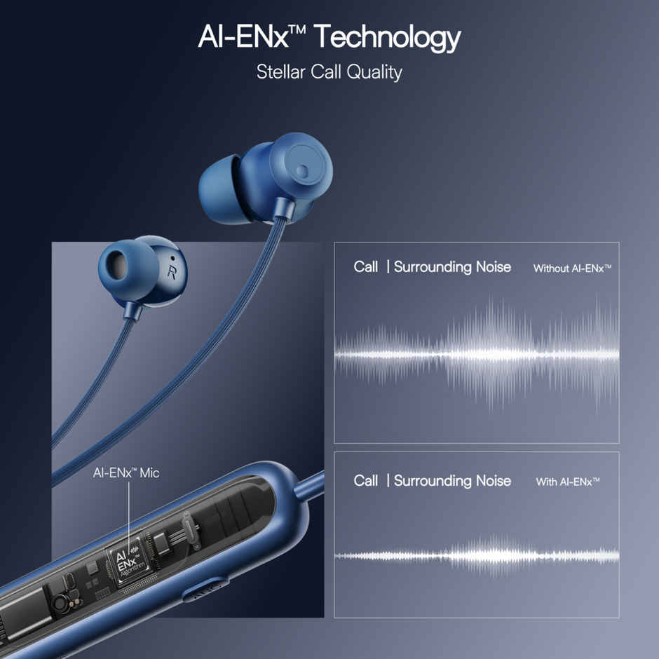 boAt Rockerz 210 Anc (Cosmic Blue)