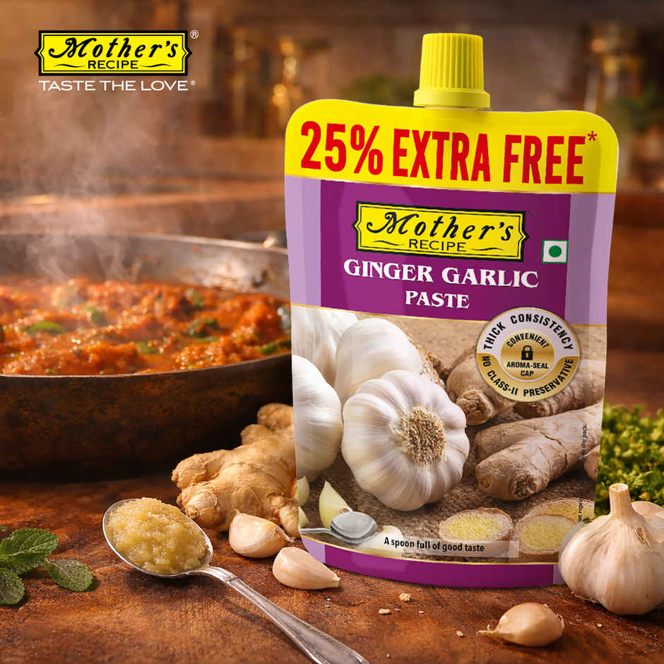 Mother's Recipe Ginger & Garlic Paste Combo