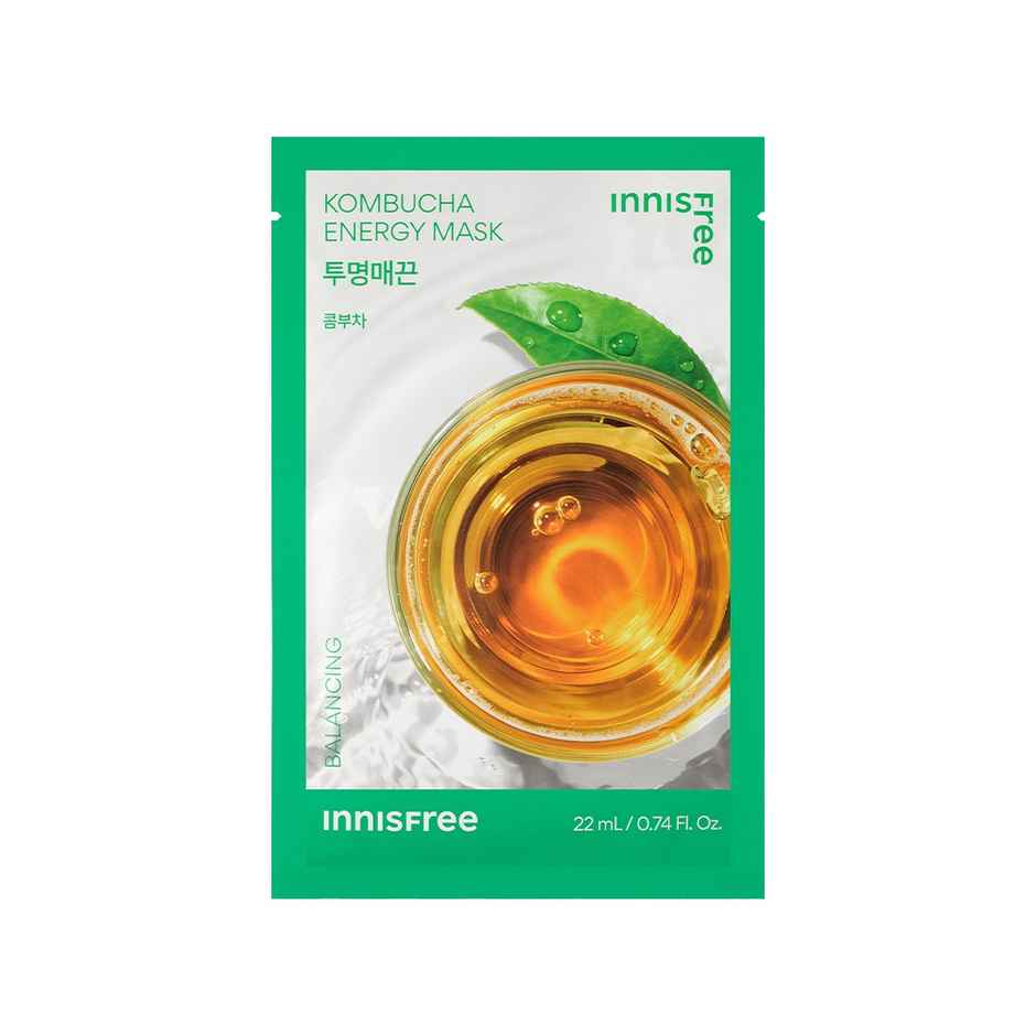 Innisfree Squeeze Energy Sheet Mask - Water Type - Kombucha