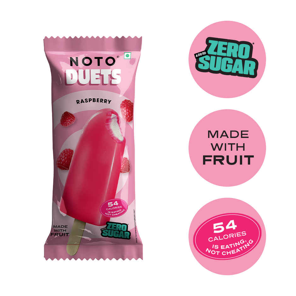 NOTO Raspberry Duet Ice Cream Stick