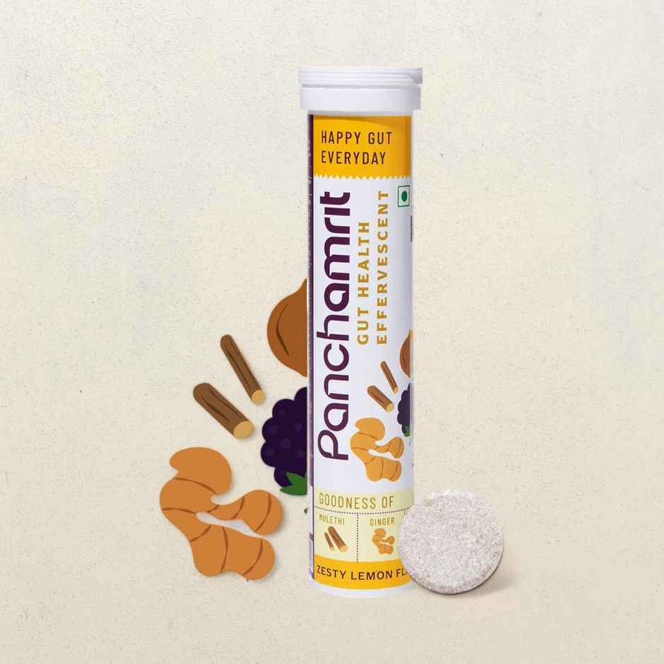 Panchamrit Gut Health Effervescent Tablets