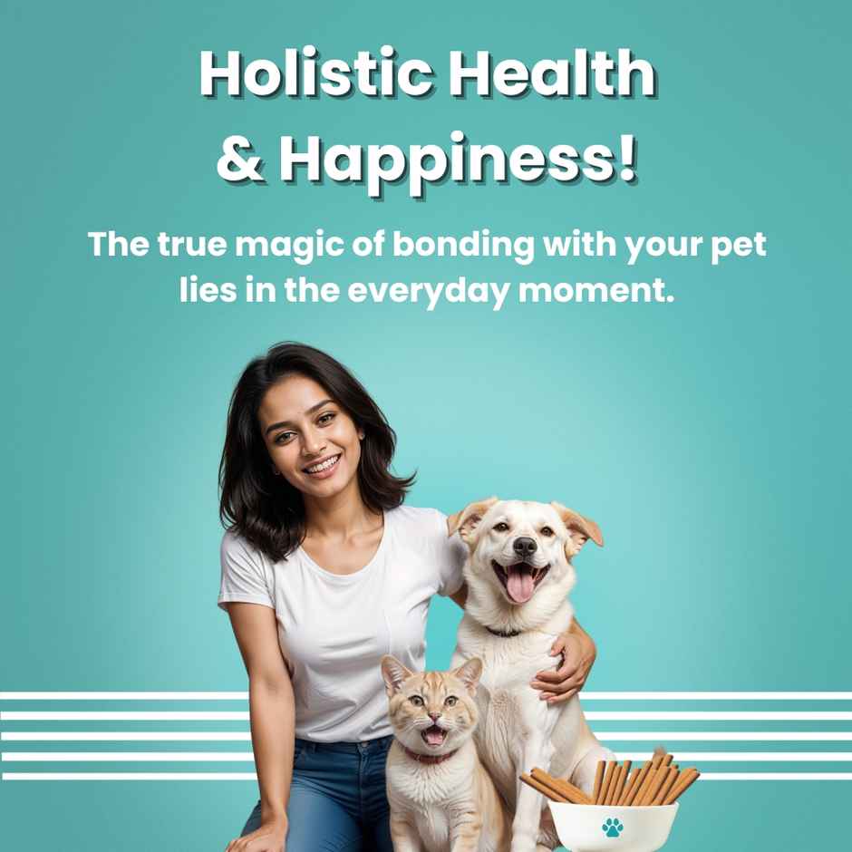 Bark Out Loud - Multivitamin Dog Treats, Fresh Chicken Immunity Chewstix With Omega & Zinc To Boost Health (100g) & Bark Out Loud Hemp Chewstix - Skin & Coat Fresh Chicken Dog Treats (100g) Combo