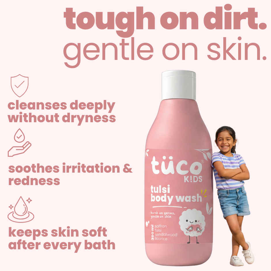 Tuco Kids Natural Tulsi Shower Gel