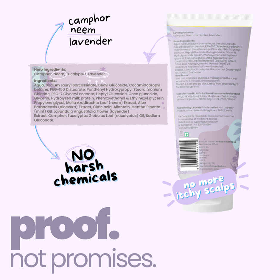 Tuco Kids Lice Buster Shampoo