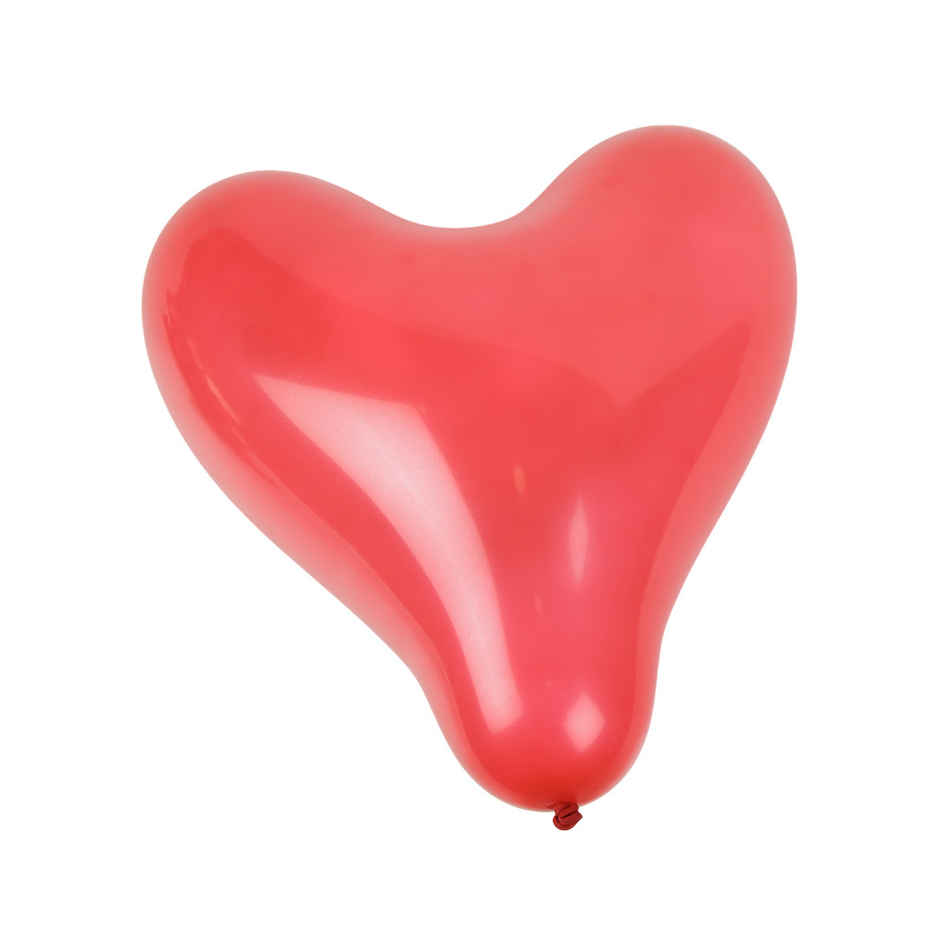 Valentine Love Balloon Combo | 30 Heart Balloons + 1 Love Foil | Picfest