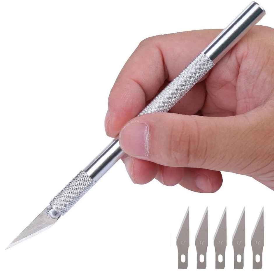 Themisto AP-C05 Precision Pen Knife with 5 Blades