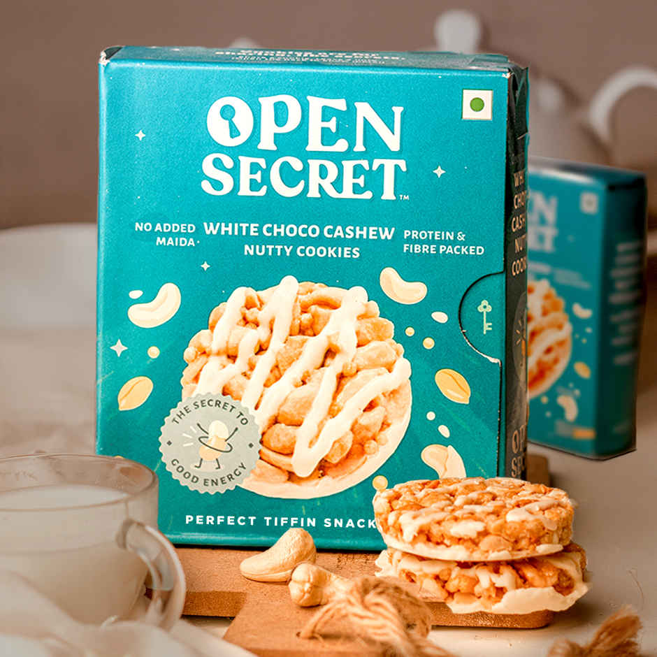 Open Secret Zero Maida White Chocolate Protein Cookies