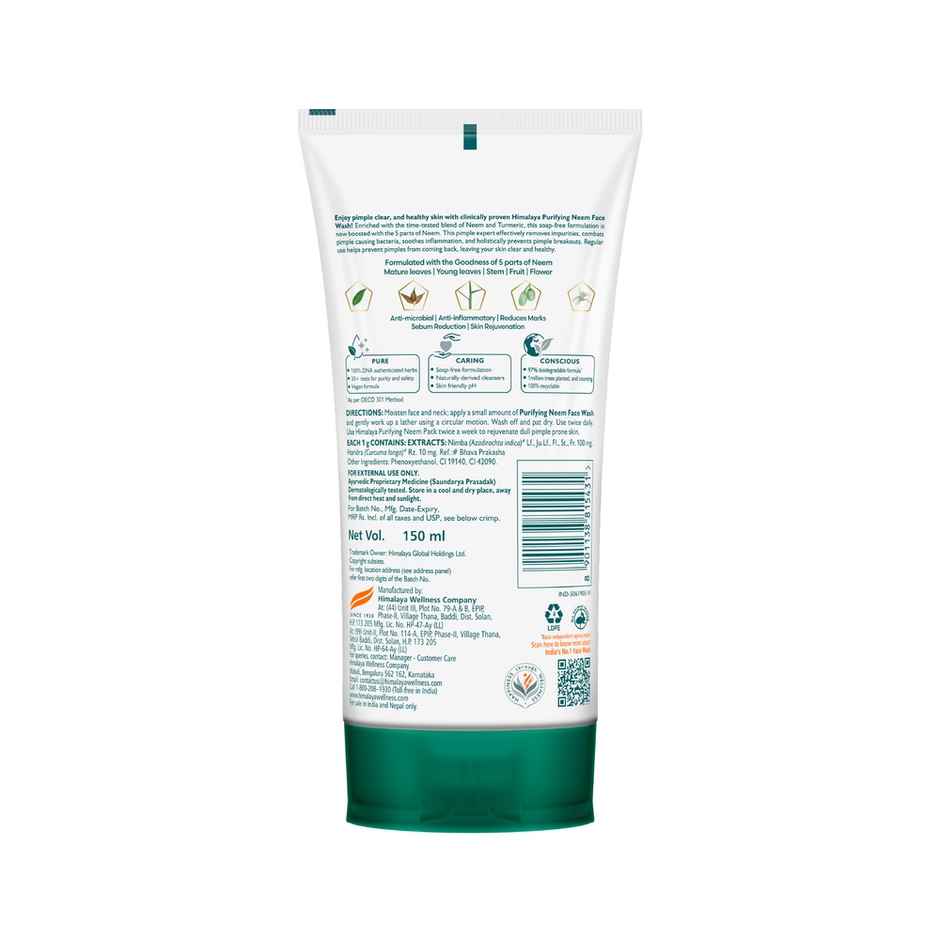 Himalaya Purifying Neem Face Wash