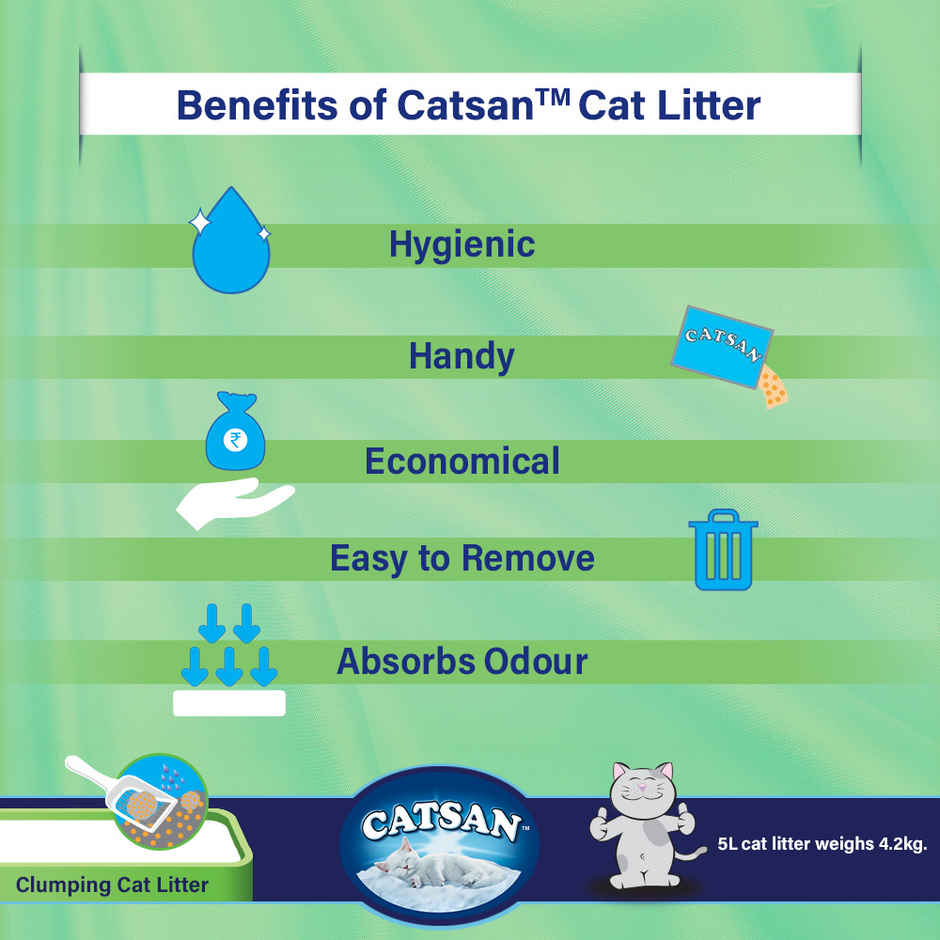 Catsan 100% Natural Clumping Cat Litter