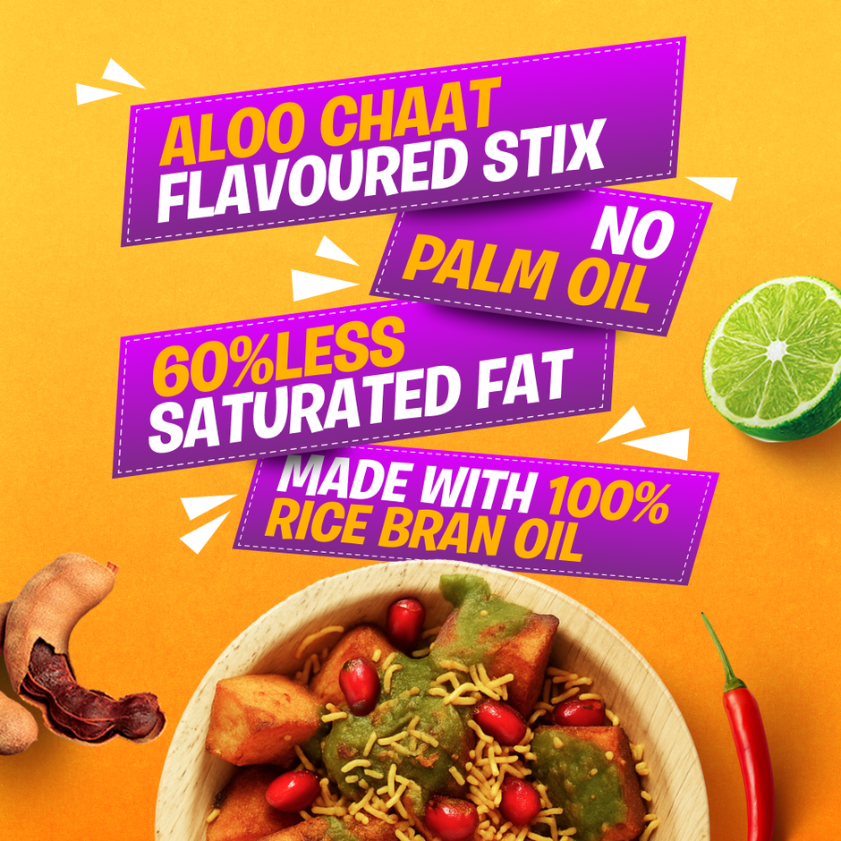 Too Yumm! Aloo Chaat Potato Stix | Munching Snack | On-the-Go Munchies