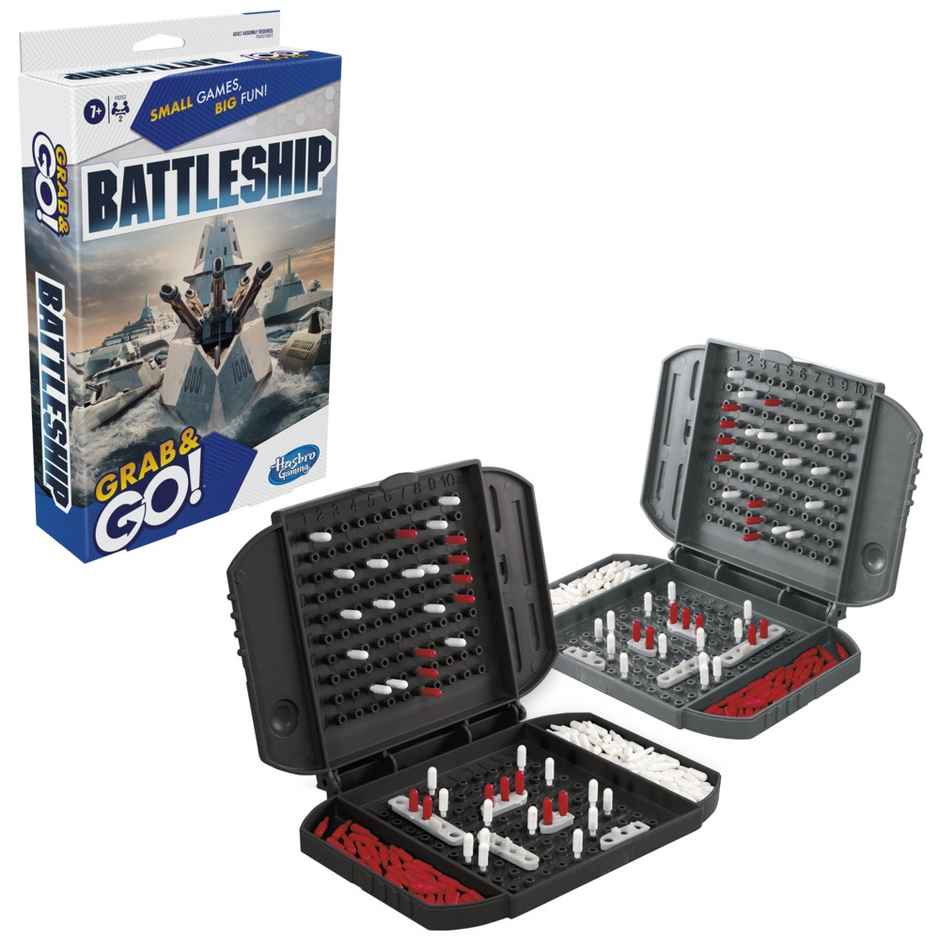 Hasbro Battleship - Travel Friendly - Miniature Version Board Game | 7+ Years