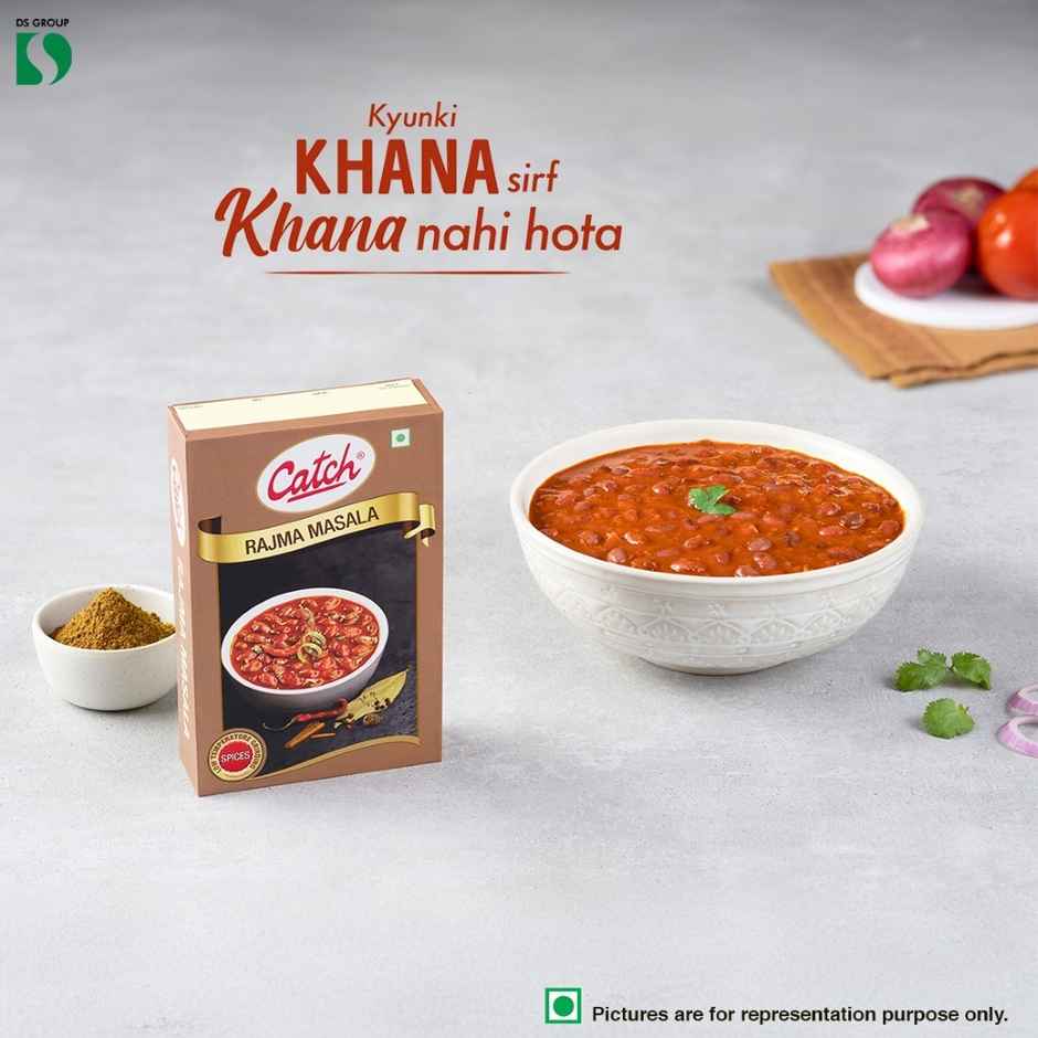 Catch Rajma Masala (100g) & Freshcon Cooked Rajma | Kidney Beans (250g) Combo