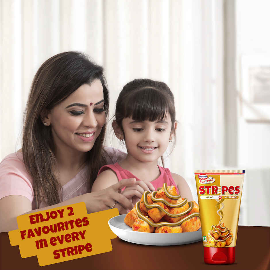 Dr. Oetker Funfoods Stripes - Mayo & Mustard