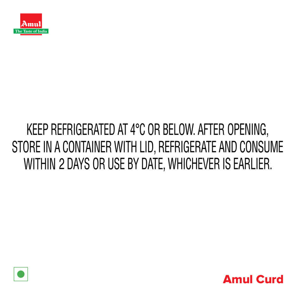 Amul Curd Pouch