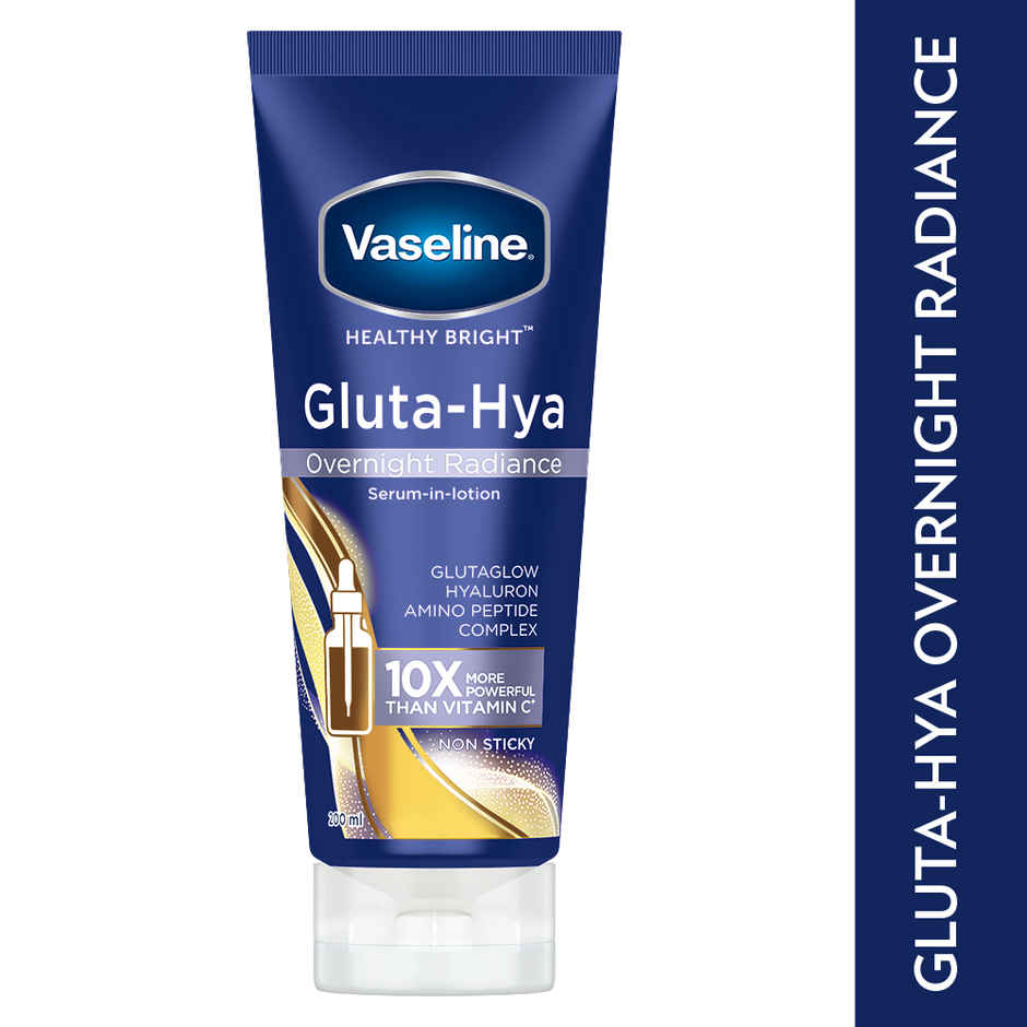 Vaseline Gluta-Hya Overnight Radiance, Serum-In-Lotion,With Amino Peptide And Glutaglow