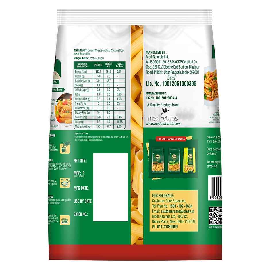 Oleev Kitchen Multigrain Pasta Penne