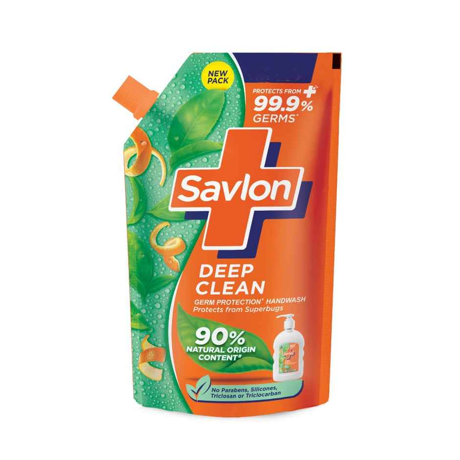 Savlon Deep Clean Liquid Handwash Refill Pouch Combo