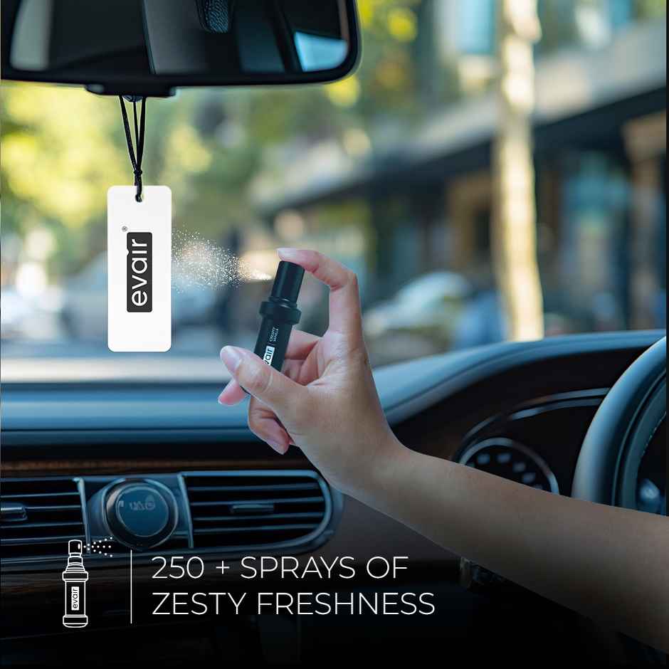 Evair Creamy Vanilla Car Air Freshener Perfume Spray