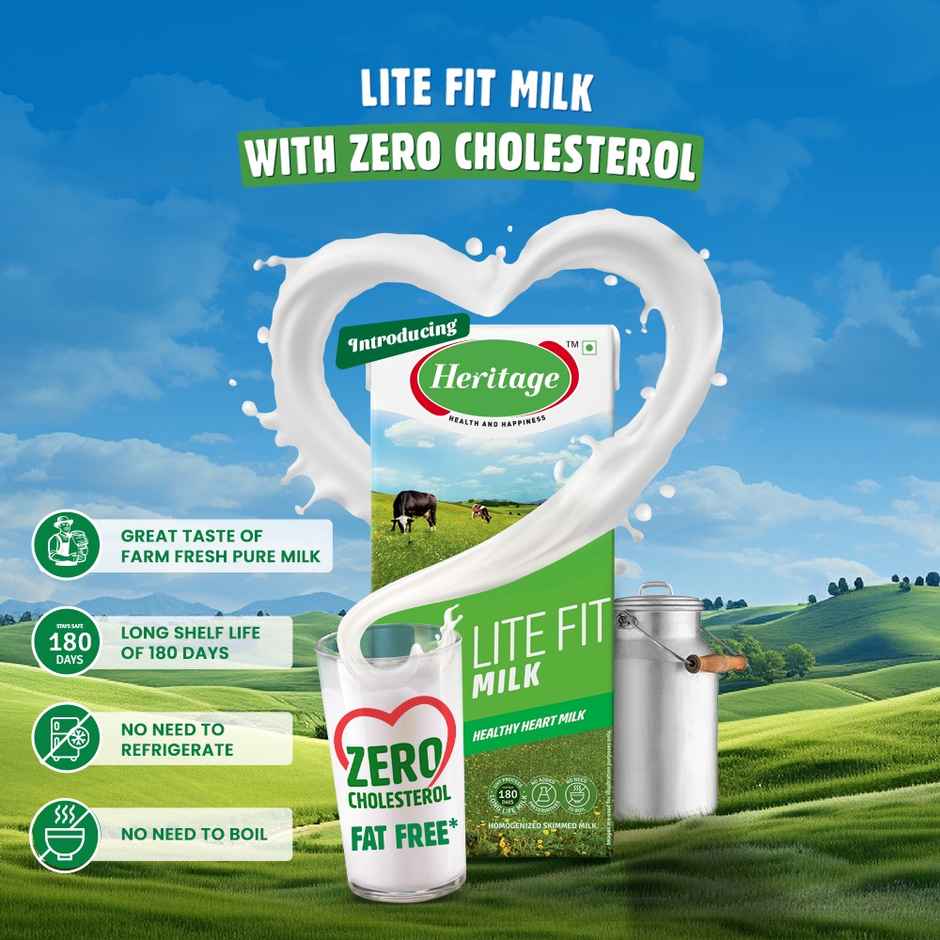 Heritage Lite Fit Tetra pack Milk